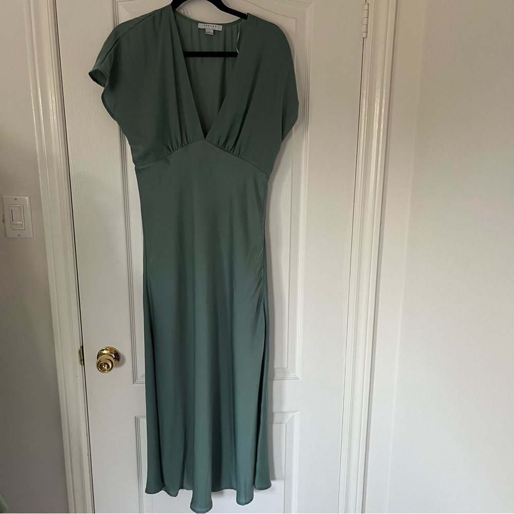 FAVLUX Fashion Seafoam Maxi Dress Size L
